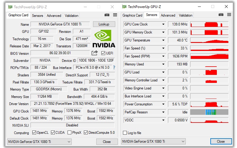 GPU-Z 2.10.0 добавил поддержку памяти GDDR6 и улучшил совместимость со старыми видеокартами ATI
