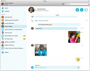 Skype - новые анимированные смайлы