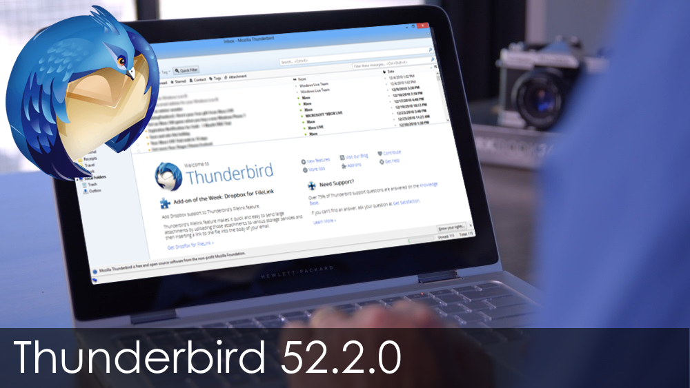 Thunderbird 52.2.0 