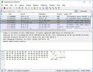 Wireshark какие адреса сканировали tcp порты на принимающем сервере сетевыми сканерами