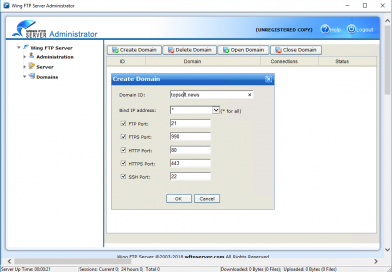 configure wing ftp server configure wing ftp server