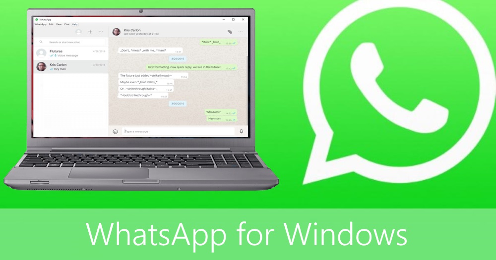 WhatsApp for Windows 