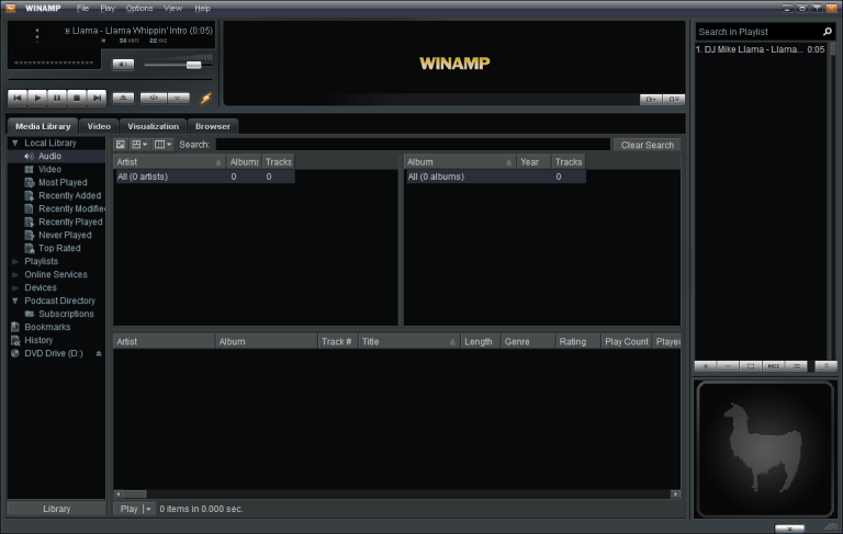 Winamp достоинства и недостатки