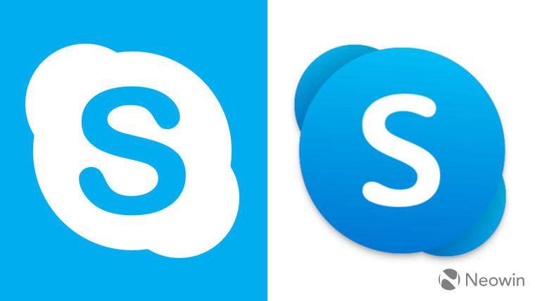 Skype - новый логотип