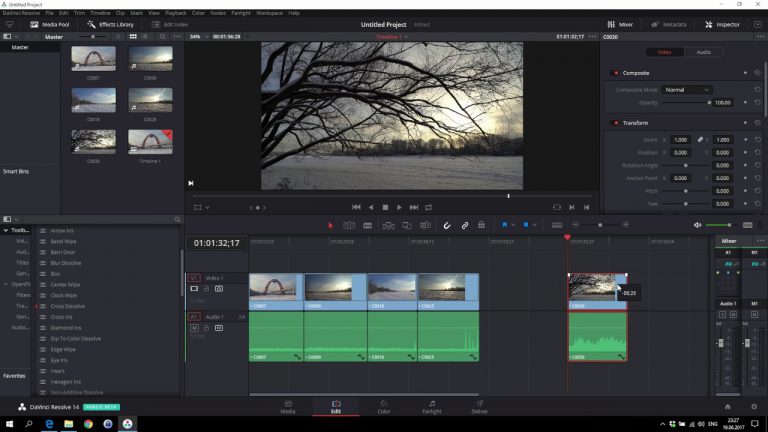 Davinci resolve нет кодека h265