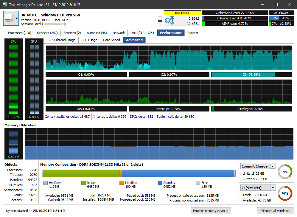 MiTeC Task Manager DeLuxe 